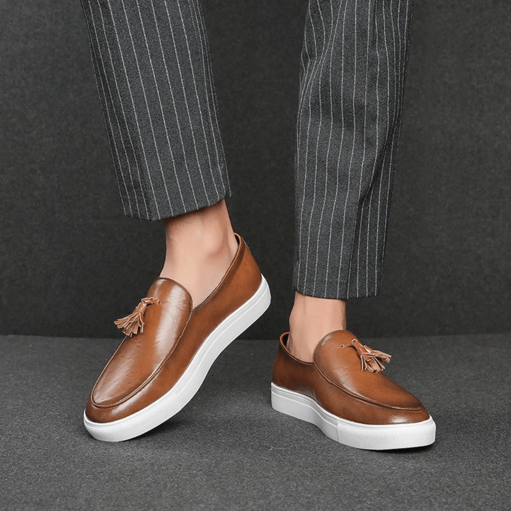 Mocassin en cuir pour homme Toulouse Syvon