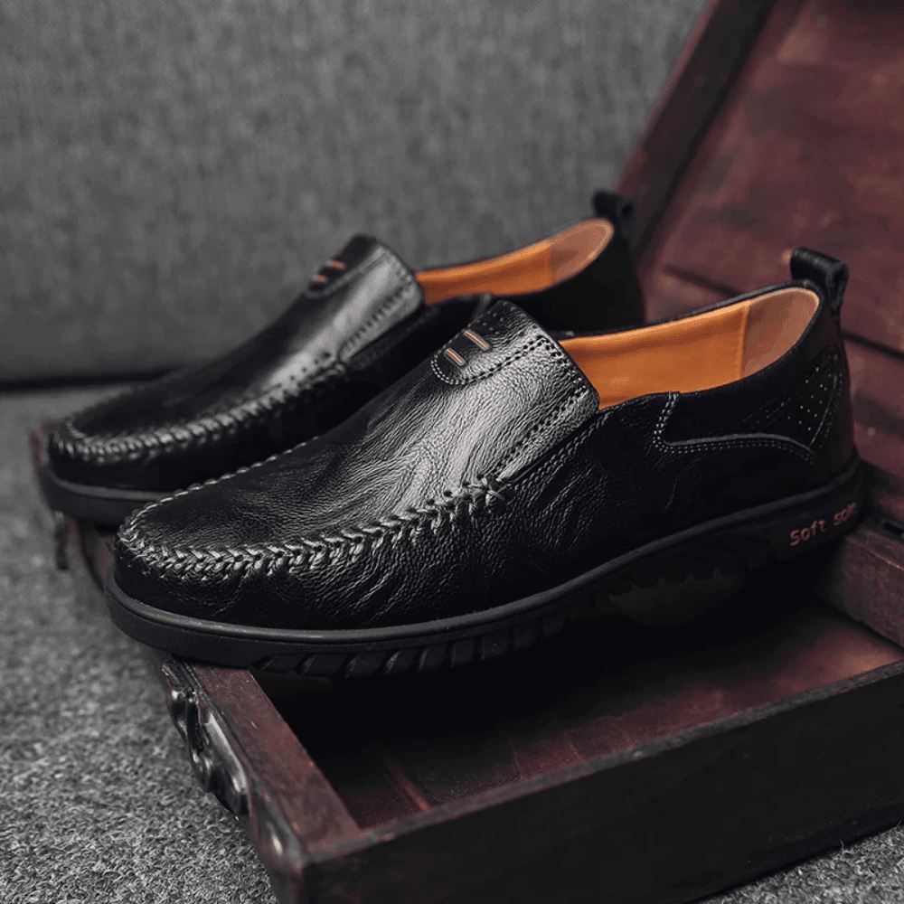 Mocassin en cuir pour homme Pisa Syvon