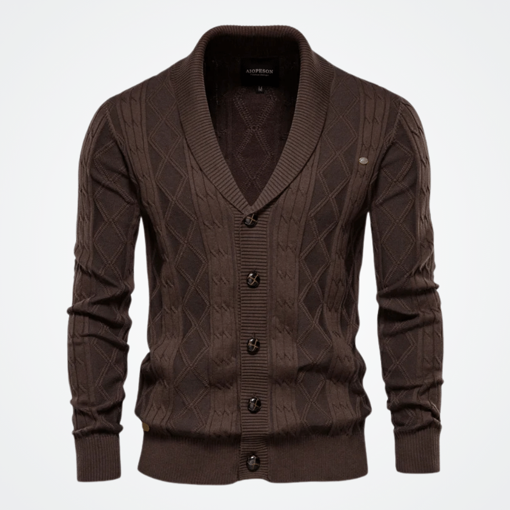 Cardigan pour hommes Manchester Syvon