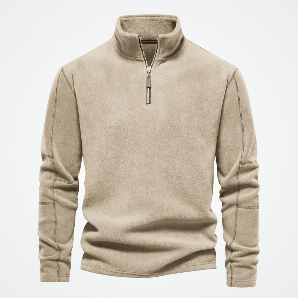 Sweat à capuche pour homme avec col haut Tromsø Syvon