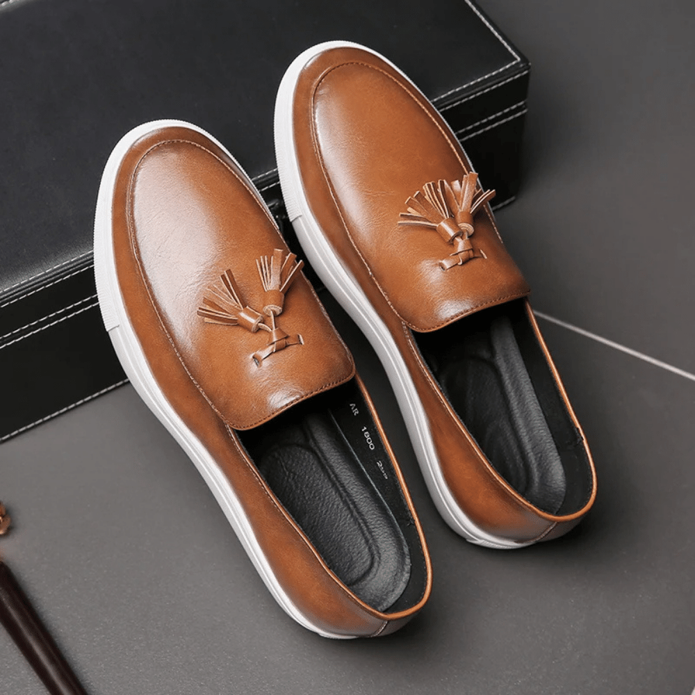Mocassin en cuir pour homme Toulouse Syvon