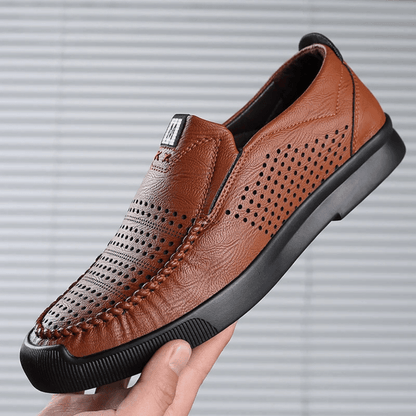 Mocassins en cuir pour hommes Milan Syvon