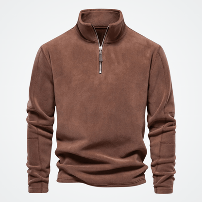 Sweat à capuche pour homme avec col haut Tromsø Syvon