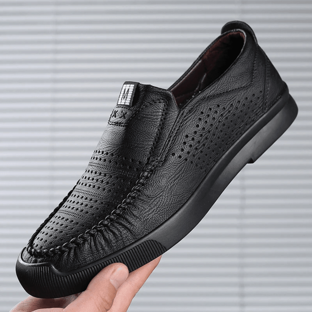 Mocassins en cuir pour hommes Milan Syvon