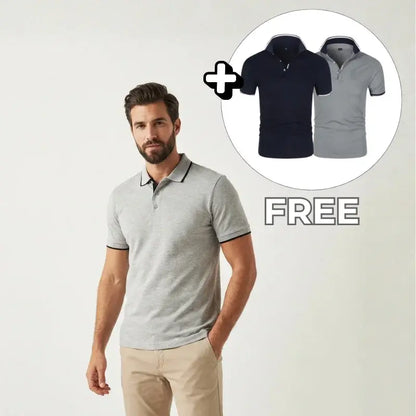 [ACHETEZ 1, RECEVEZ 3] Lot de 3 Polos Essentiels