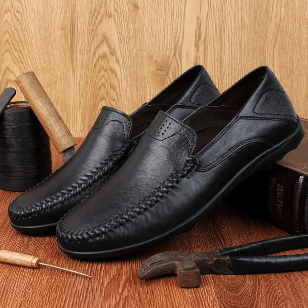 Mocassins en cuir pour hommes Florença Syvon