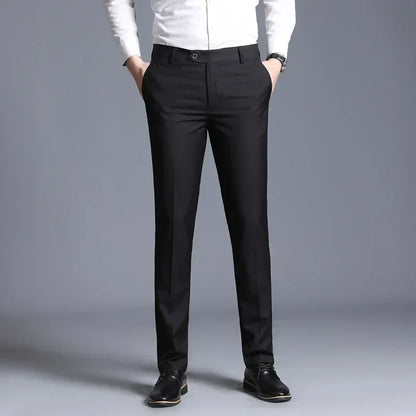 Pantalon de Costume Ajusté pour Hommes Syvon