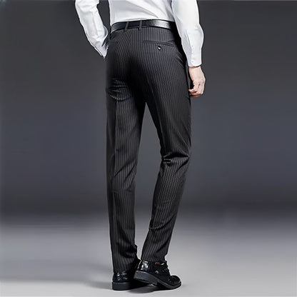 Pantalon de Costume pour Hommes Premium Rayé Syvon