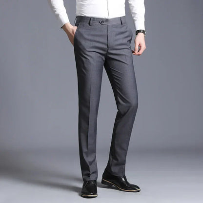 Pantalon de Costume Ajusté pour Hommes Syvon